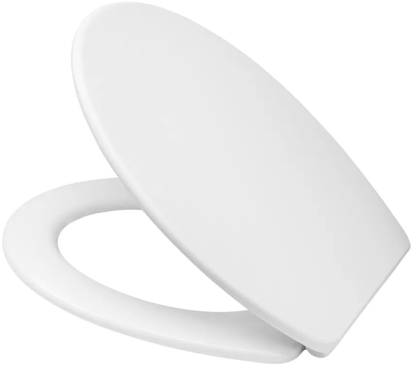 Toilet seat Lille Slow Down white
