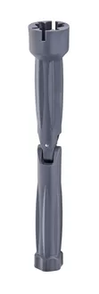 Toilet seat mounting key plastic