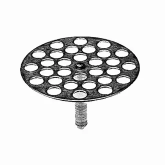 Grille pour évier avec tige INOX