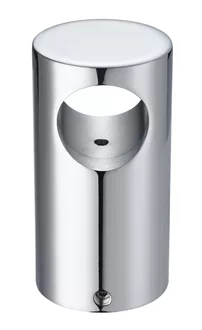 Fix. murale p. systèmes douche chromé