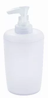Distrib. savon Trend Frosted blanc transparent