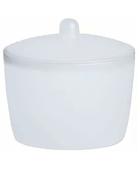 Boîte cosmétique Trend Frosted blanc transparente