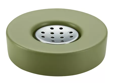 Porte-savonnette Zylo oliv - inox