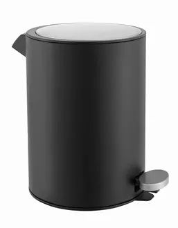 Pedal bin Elegance black matt Slow Down
