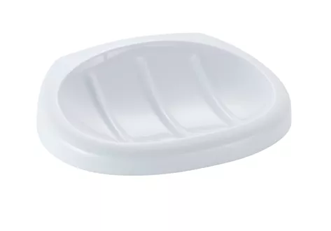 Porte-savonnette blanc